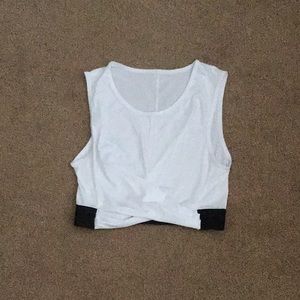 Cropped fabletics athletic top